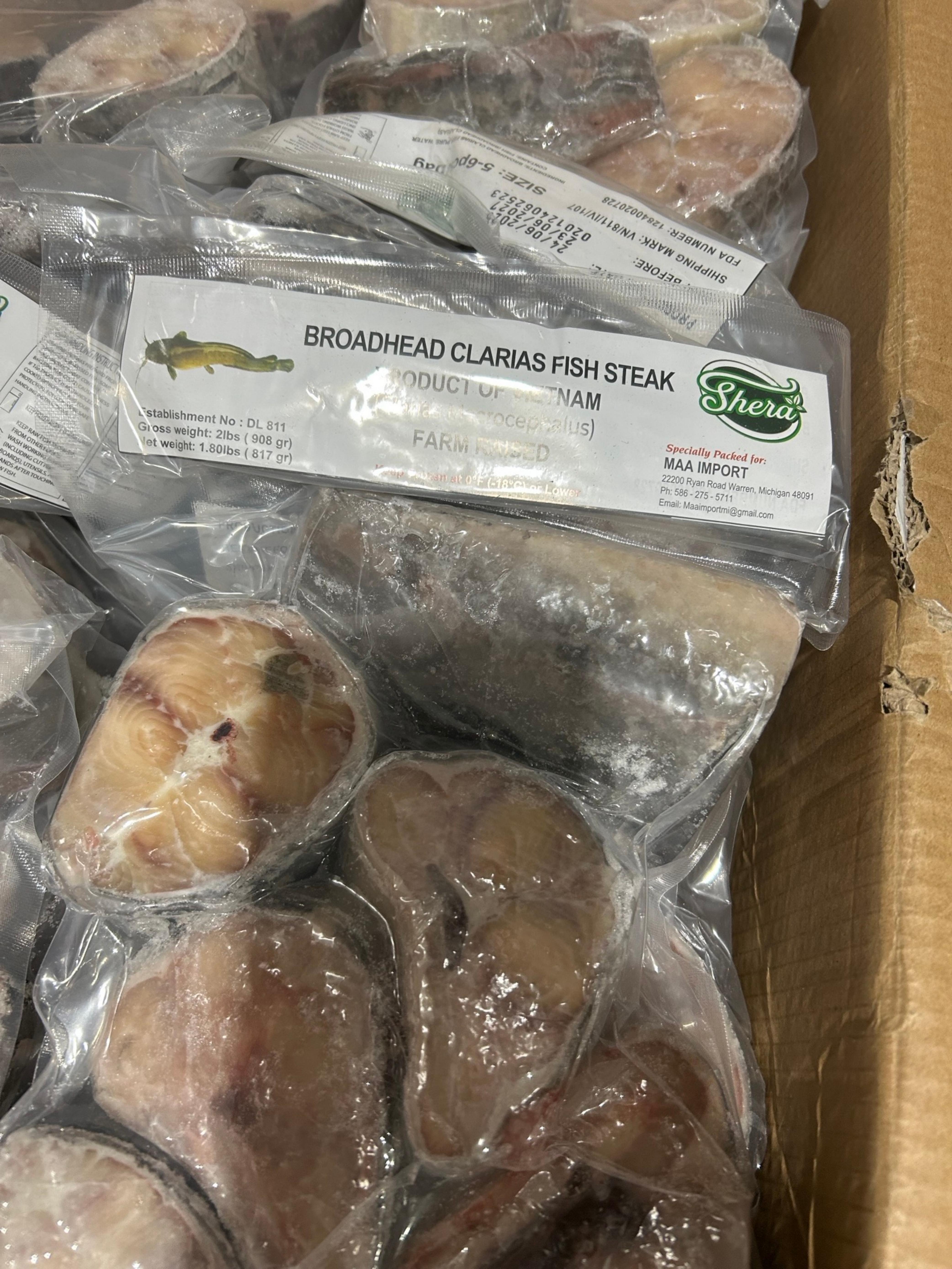 Product label for Sobico USA Recalls Frozen Fish Due to Import Inspection Issue (page 5)