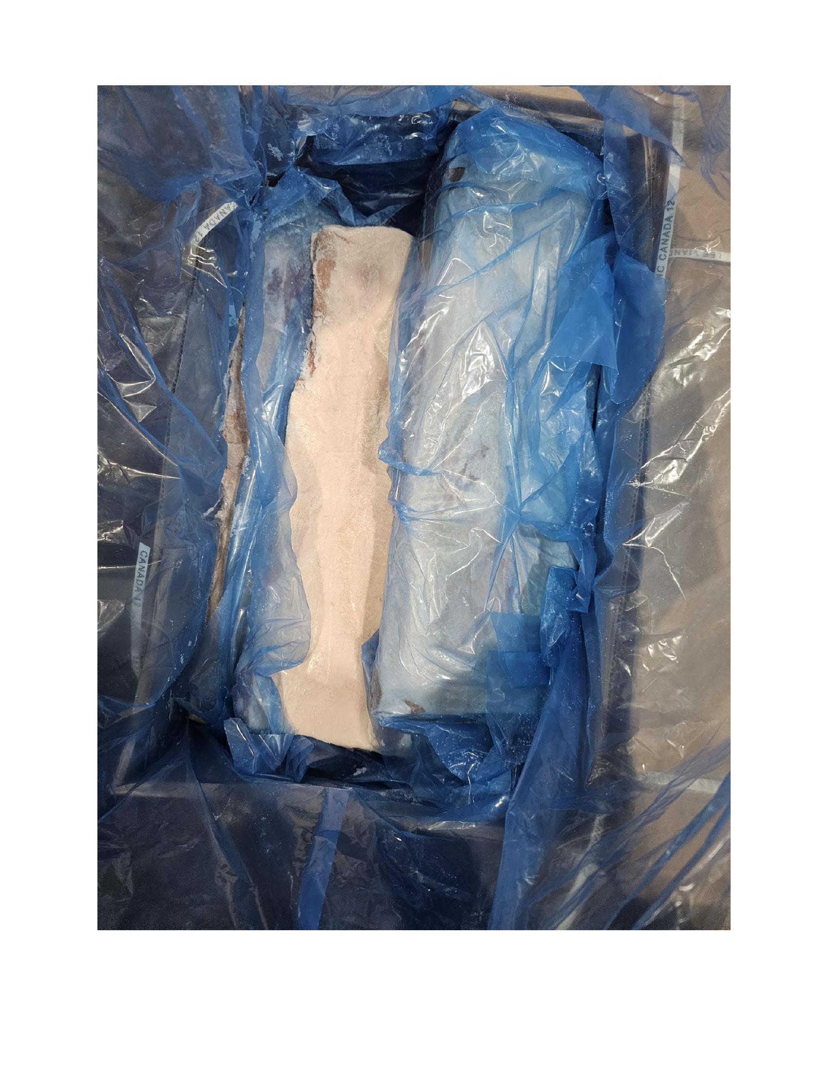 Product label for Recall of Frozen Pork Loins for Import Reinspection Issue (page 3)