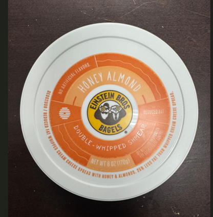 Schreiber Foods Recalls Honey Cream Cheese for Undeclared Almonds