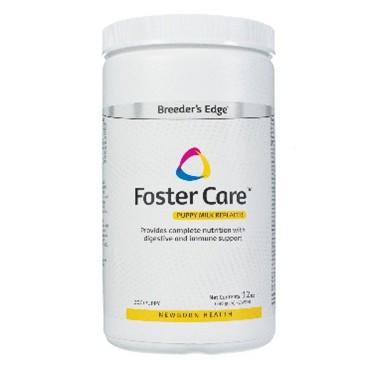 Image of front jar label, Breeder’s Edge Foster Care Canine Milk Replacer