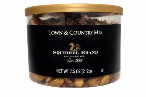 Town & Country Mix Squirrel Brand NET WT 7.5 OZ