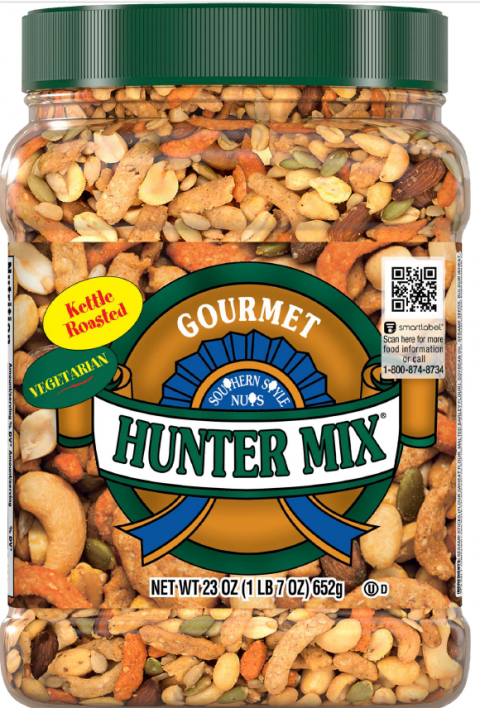 Gourmet Southern Style Nuts Hunter Mix NET WT 23 OZ