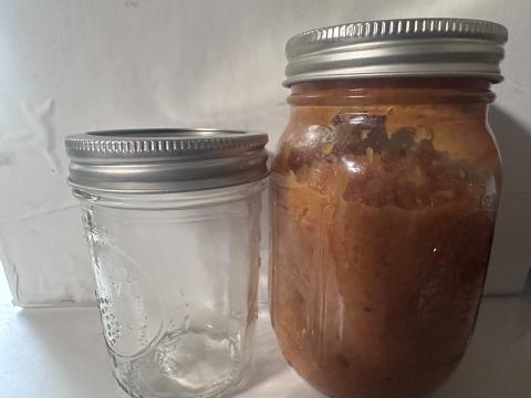 Coleslaw jars, 8oz , 16 oz