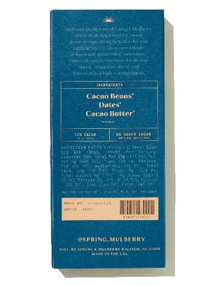 Back of product package label – UPC and Batch Code Identification
