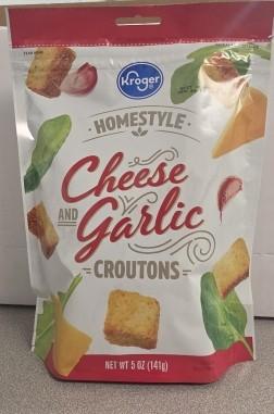 Kroger Cheese Garlic Croutons Recalled for Salmonella Risk