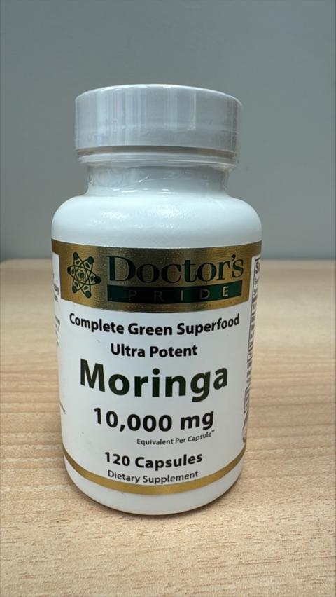 Photograph of Front Label Doctor’s Pride Ultra Potent Complete Green Superfood Moringa