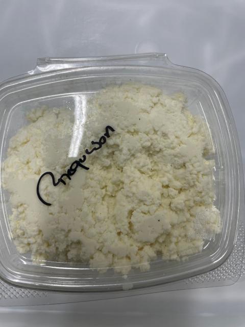 Top of Requeson Clamshell Package, 1 lb