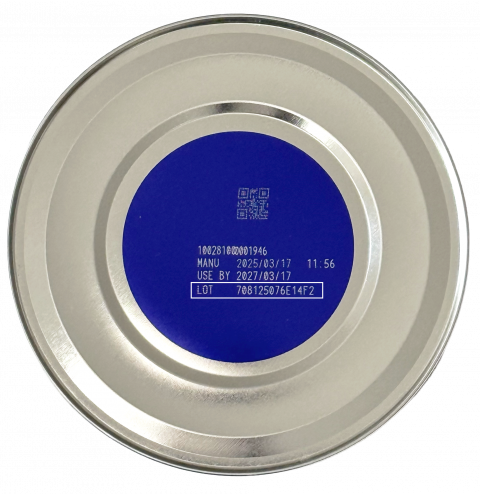 Image of Lot code found on bottom of can