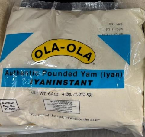 Ola-Ola Authentic Pounded Yam (Iyan), 64 oz.