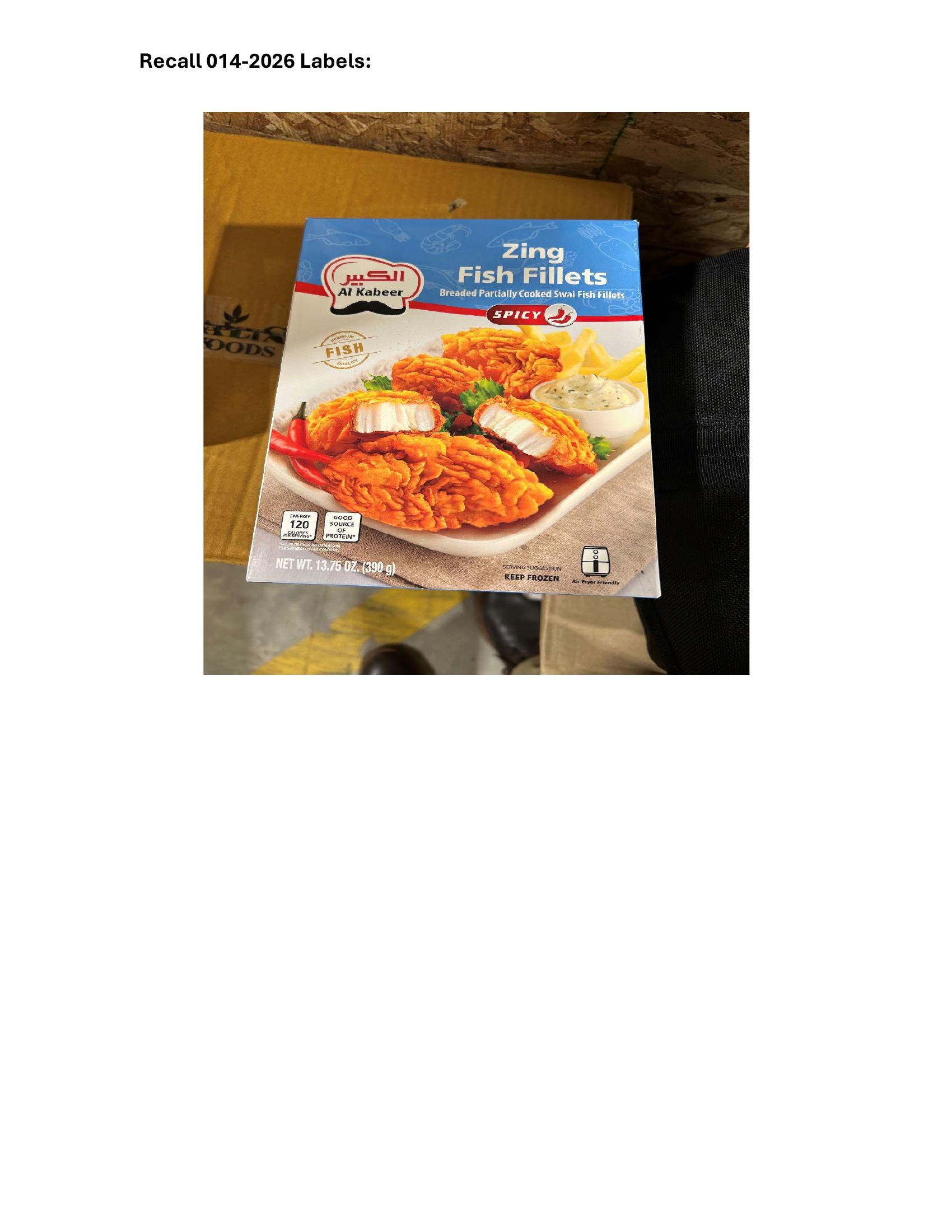 Recall Alert: Al Kabeer Swai Fish Products Due to Import Violation
