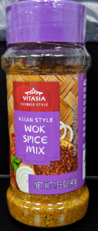 Lidl Recalls Vitasia Wok Spice Mix for Salmonella Risk