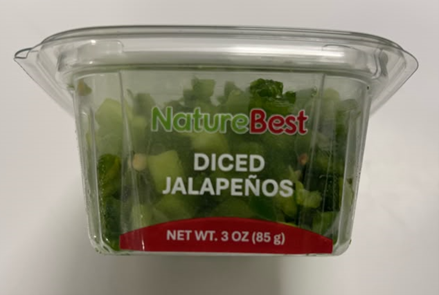 NatureBest Diced Jalapeno 3 oz