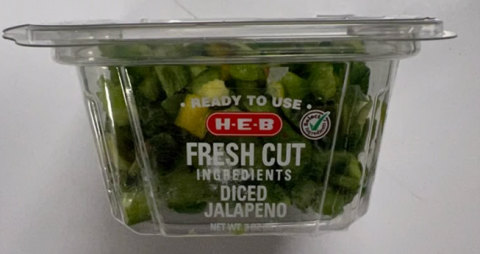 HEB Diced Jalapeno 3 oz