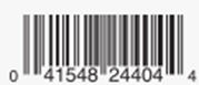 UPC Bottom of package: 041548244044
