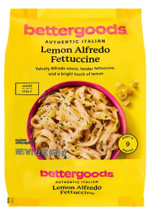 Bettergoods Lemon Alfredo Fettuccine Recalled for Listeria Risk
