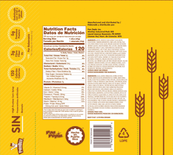 Image of Back label, Para Bien Al Grano